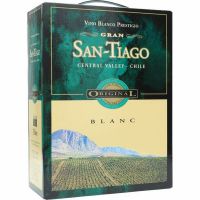 San Tiago Blanc 12,5% 3 litraa BIB