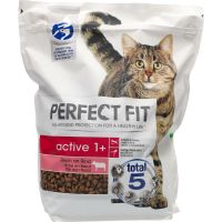 Perfect Fit Cat Aktiivinen 1+ Runsaasti Naudanlihaa 1,4 kg
