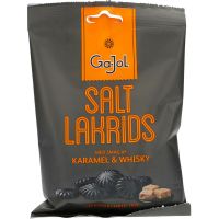 Ga-Jol Salt Karamel & Whisky Lakritsi 140G