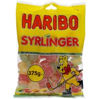 Haribo Syrlinger 375 G (3 Kpl 50,-)
