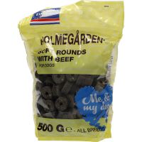 Holmegården Pehmeät Pallerot Tummanruskealla Naudanlihalla 500g