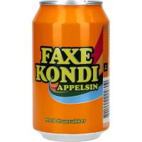 Faxe Kondi Appelsin 24 x 0,33l (Parasta ennen: 25.07.2023)