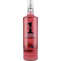 No. 1 Premium Vodka Mustikat Vadelmat 1L 37,5%