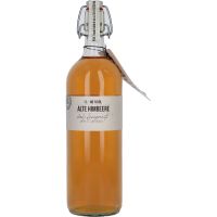 BIRKENHOF tislaamo vanha vadelma hieno tynnyrikypsytetty väkevä alkoholi 1,0l flip-top pullo 40% til.