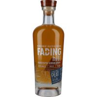 BIRKENHOF-tislaamo FADING Hill | Käsintehty saksalainen Single Malt Peated Whisky 0,7l lasipullo putkessa 45 % tilavuus.