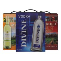 Pure Divine Vodka 37,5% 3,0l + Makulu punainen ja valkoinen