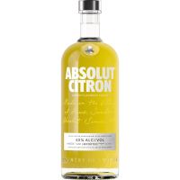Absolut Citron Vodka 40% 1 L