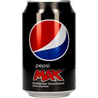 Pepsi Max 24 x 330ml - 1,00€, Kun tilauksen arvo 150€! - Max 1 kpl per tilaus