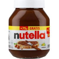 Nutella 750g + 75 g
