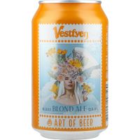 Vestfyen Blond Ale 5 % 24x330ml (Parasta ennen: 10.08.2023)