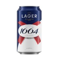 Kronenbourg 1664 Lager 5% 24x0,33 L - Parasta ennen 06.03.2025