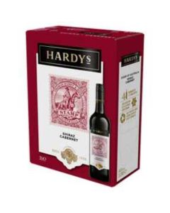 Hardys Stamp Shiraz Cabernet 11% 3L (Täytetty 25.10.23)